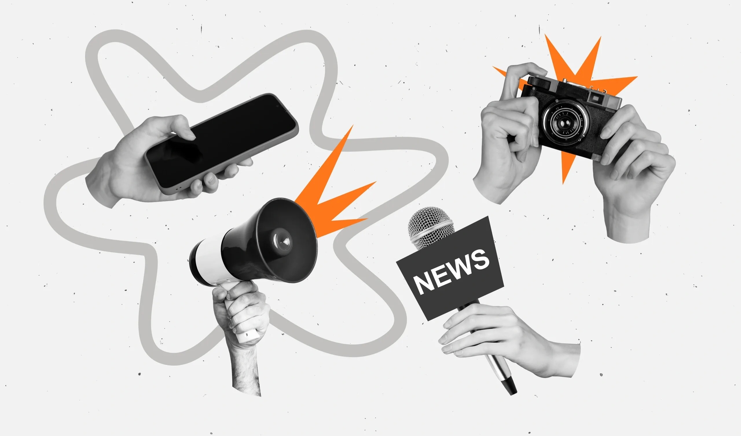 Press and journalism camera